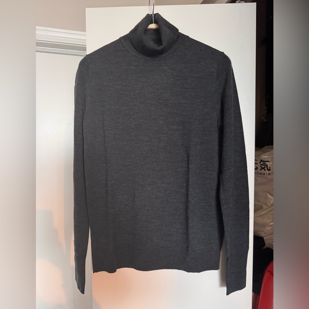 Uniqlo Dark Gray Wool Sweater